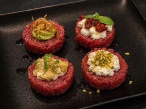 Degustazione di 4 mini tartare del braciere