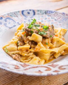 Pappardelle alla genovese